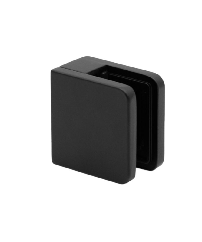 Uchwyt do szkła 45x45x26 mm czarny
