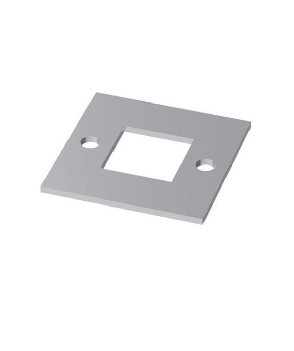 Płytka montażowa surowa 88x88 mm do prof. 40x40x2