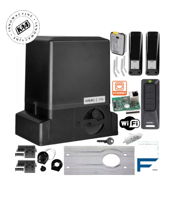 Napęd DELTA3 Smart Simply do bram przesuwnych 230V