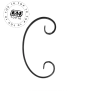 Spirala typu C 12x6 mm / H100 x L60 mm