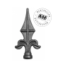 Grot stalowy Fi 20 mm / H115 x L58 mm