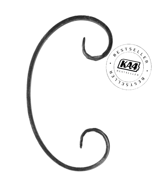 Spirala typu C 12x6 mm / H120 x L70 mm