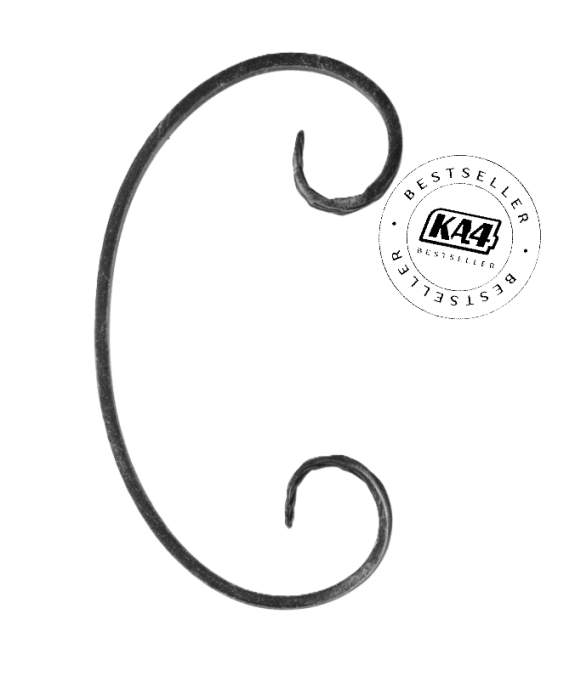 Spirala typu C 12x6 mm / H120 x L70 mm
