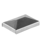 Daszek stalowy kopertowy 40 x 60 x 1 mm