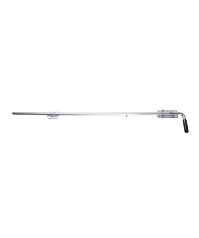 Rygiel stalowy dolny do bramy 800 x 16 mm ocynk