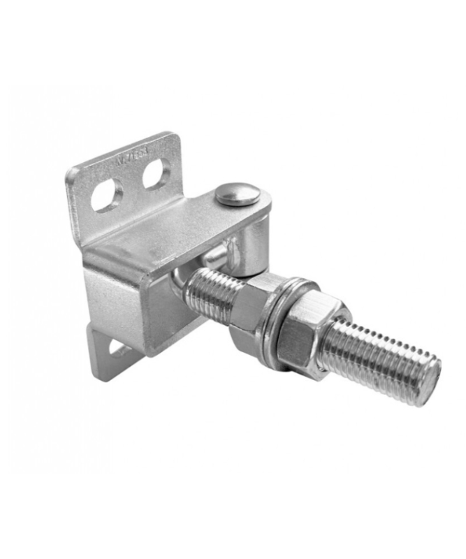 Zawias regulowany M16, gięty, 180°/ L - 125 mm